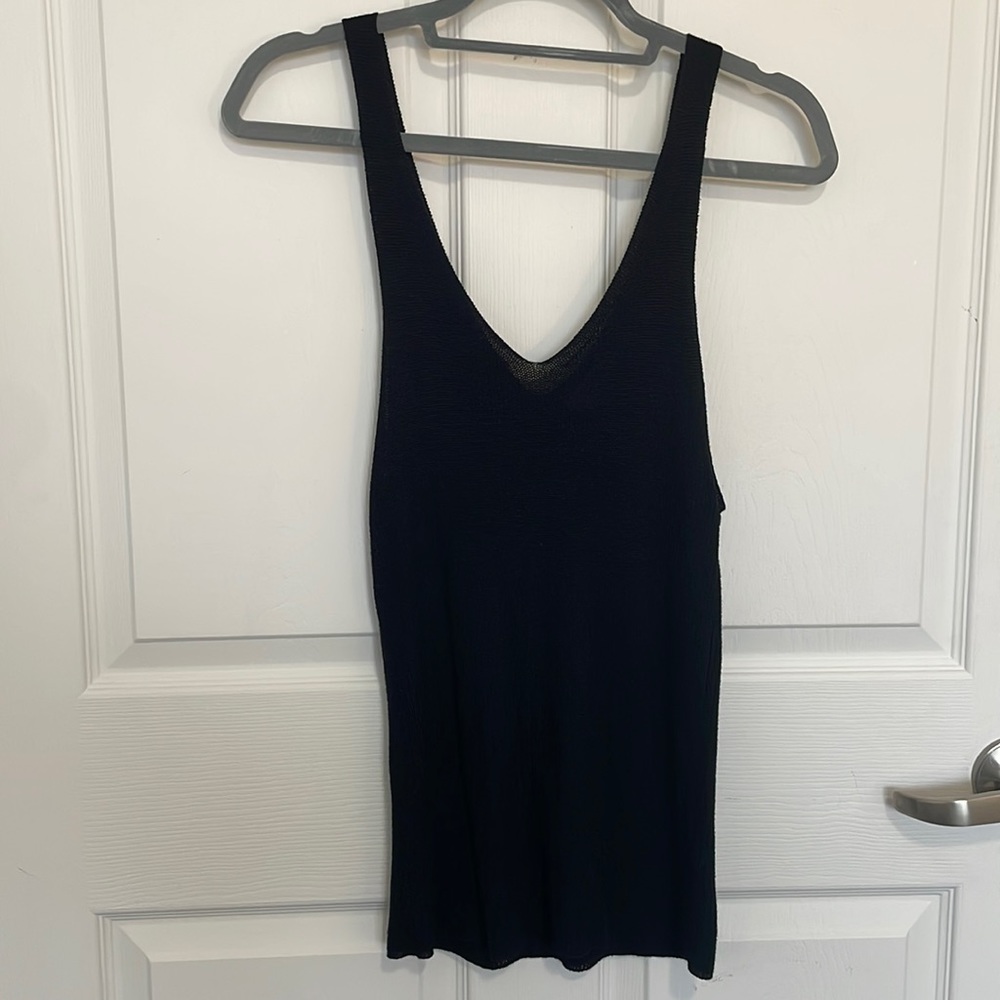 Black Knit Tank